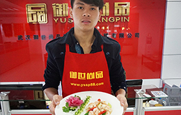 江西學(xué)員滑炒蝦仁作品