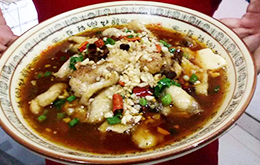 學員水煮魚片作品