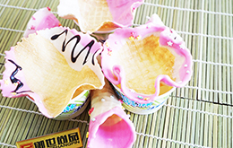 學(xué)員冰淇淋脆筒