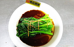 學員白灼菜心作品