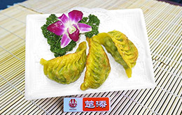 學(xué)員特色煎餃作品