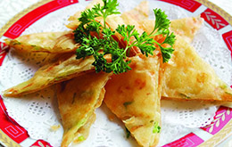 蘇州學(xué)員香酥千層餅作品