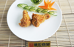 學員香辣雞腿作品