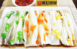 貴州學(xué)員腸粉作品