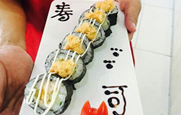 學(xué)員肉松壽司作品
