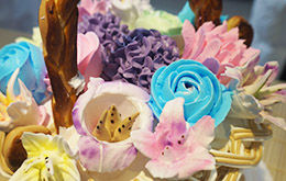 學(xué)員花籃蛋糕作品