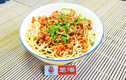 學員熱干面成品