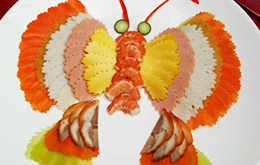 烹飪大賽作品—蝴蝶彩拼
