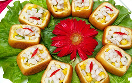烹飪大賽作品—八寶豆腐