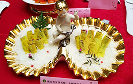 烹飪大賽作品—白玉黃金卷