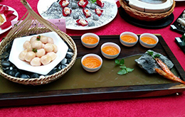 烹飪大賽作品—趣石頑蝦