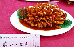 烹飪大賽作品—茄汁大桂魚