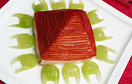 烹飪大賽作品—翠玉扣肉