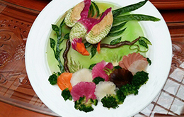 烹飪大賽作品—百燕青花